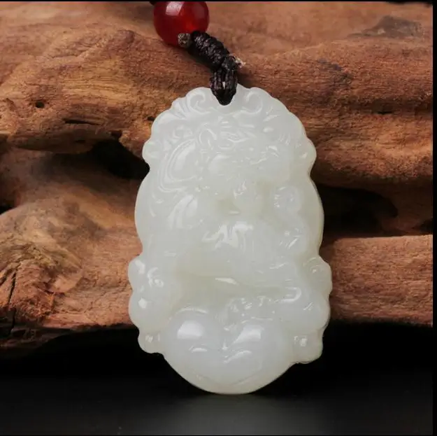 Hetian jade сердце двойни Зодиак крыса КРС Тигр кролик дракон змея лошадь обезьяна
