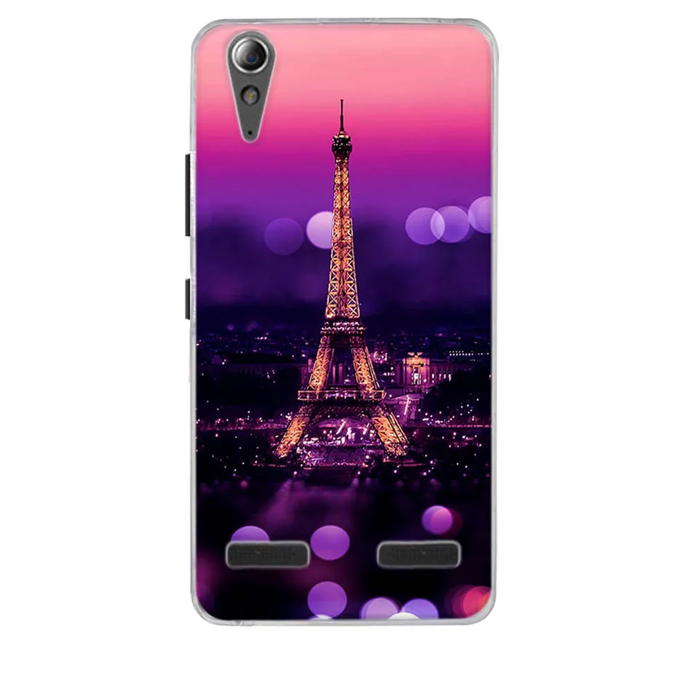 Роскошные качественные мягкие чехлы из ТПУ для Lenovo K3 A6000 задняя крышка