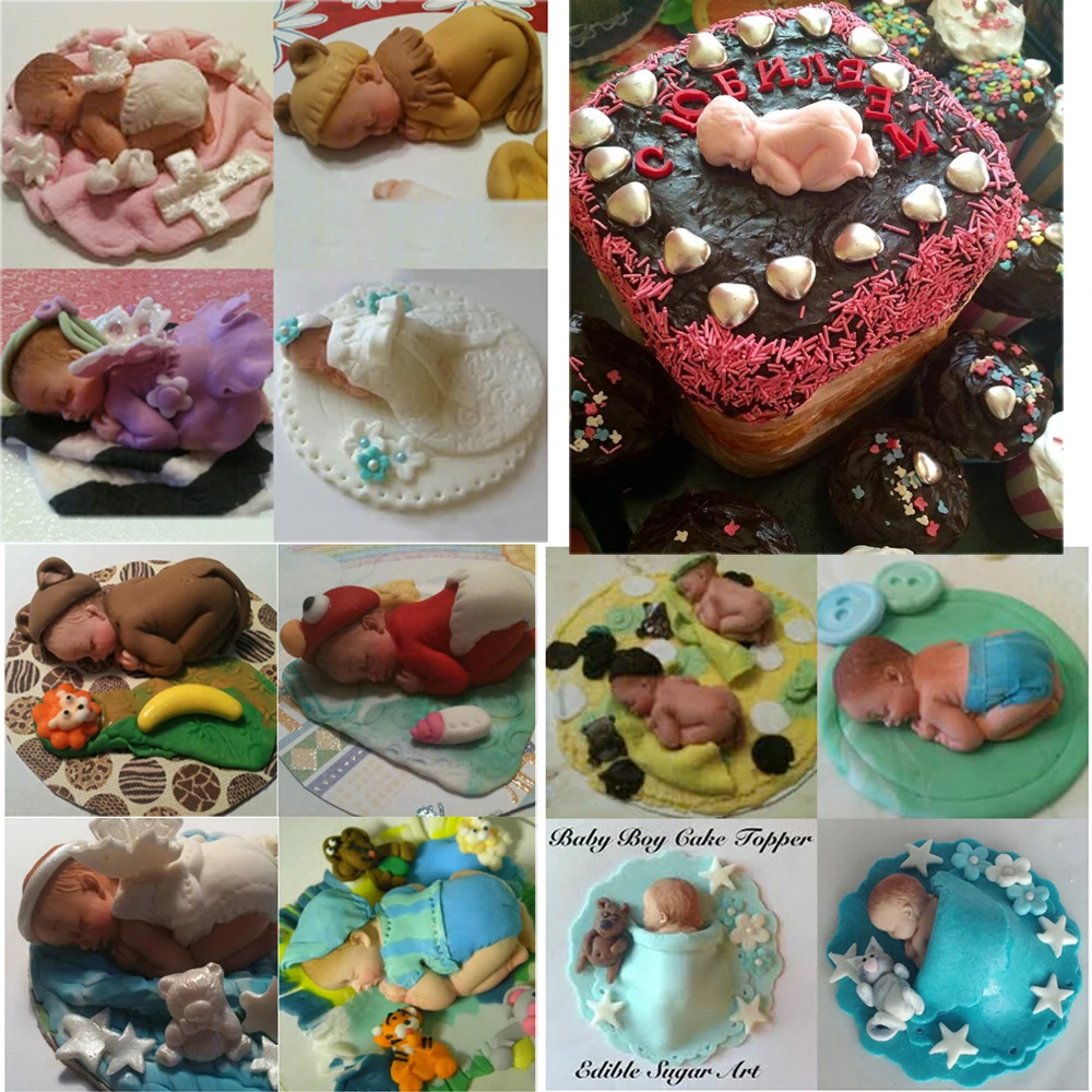 Детские Форма fondant(сахарная) силиконовые мыло формы для кухни шоколад для выпечки печенья конфеты глины Кекс с кружевной отделкой инструмент F0159