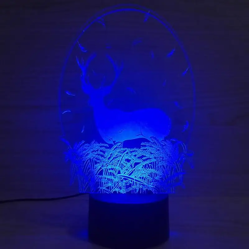 Трехмерный светильник Luminaria De Table сменный ночник для спальни украшение детской