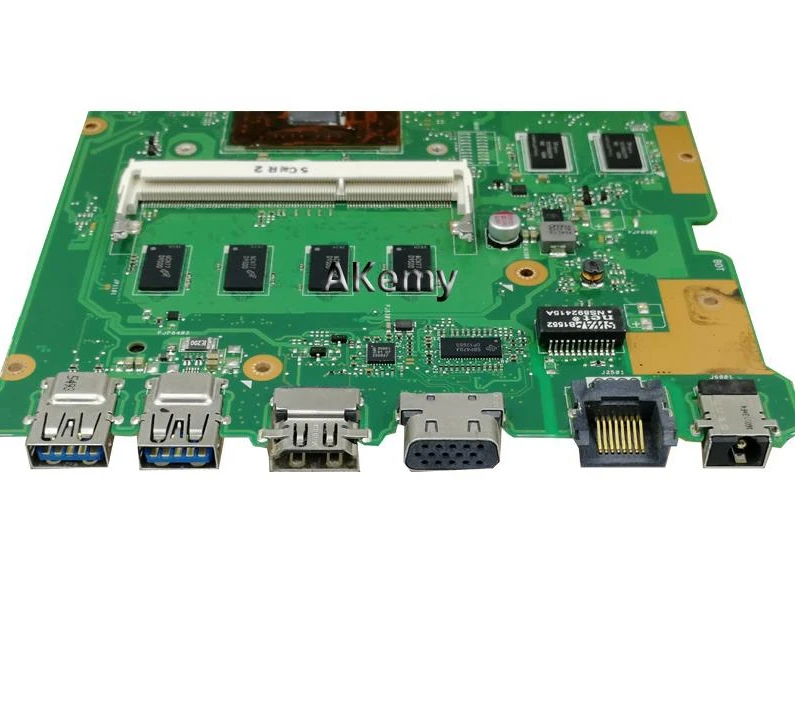 Bestellen X555DG Laptop Motherboard Für For Asus X555Y X555YI X555D X555DG Test 100% OK Original Mainboard 4G RAM FX-8800 CPU