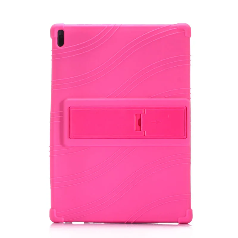 Розовый SZOXBY для lenovo Tab4 10plus 10,1 дюймов Tb-X704F/N защитный чехол TB-X304F/N планшет силиконовый чехол противоударный для детей - Цвет: Розовый