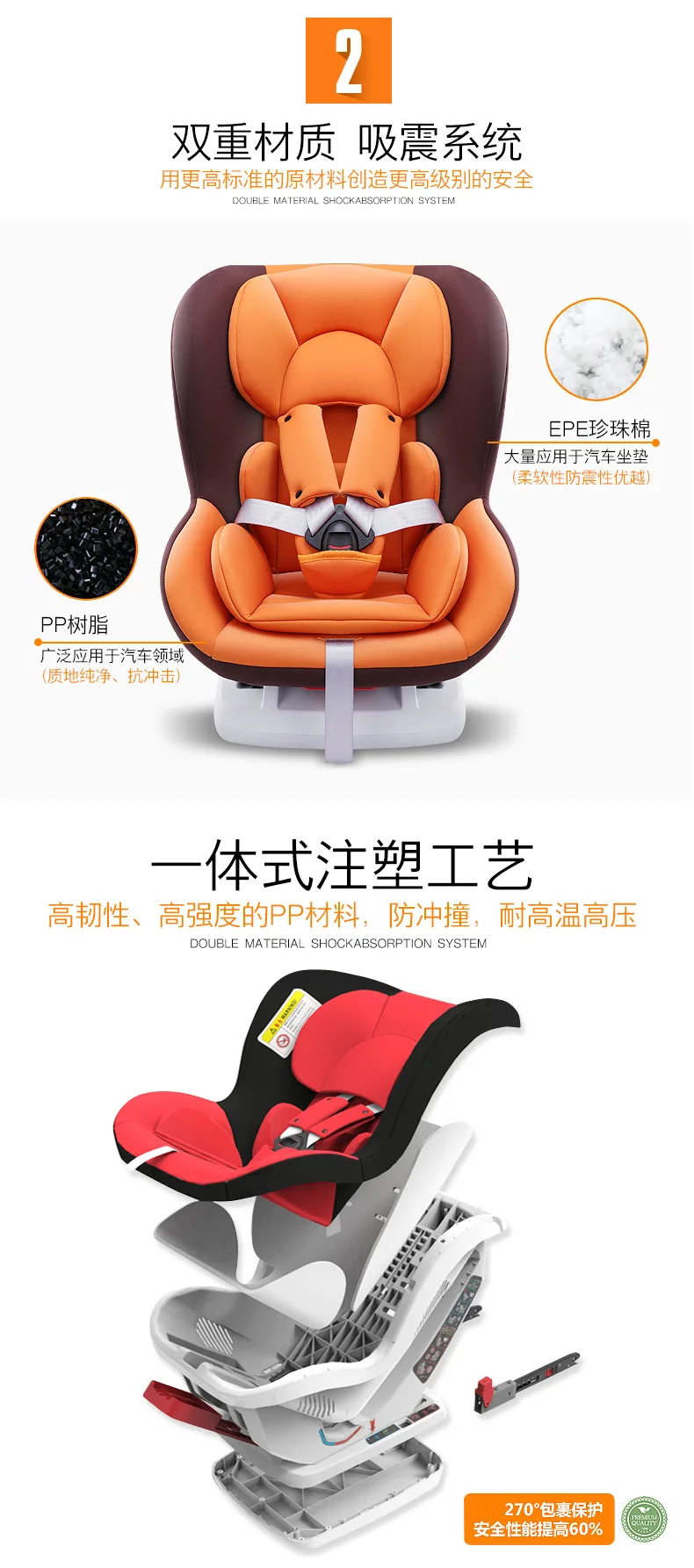 Детское сиденье безопасности Isofix, жесткий интерфейс, пятиточечный жгут, детское сиденье для новорожденных