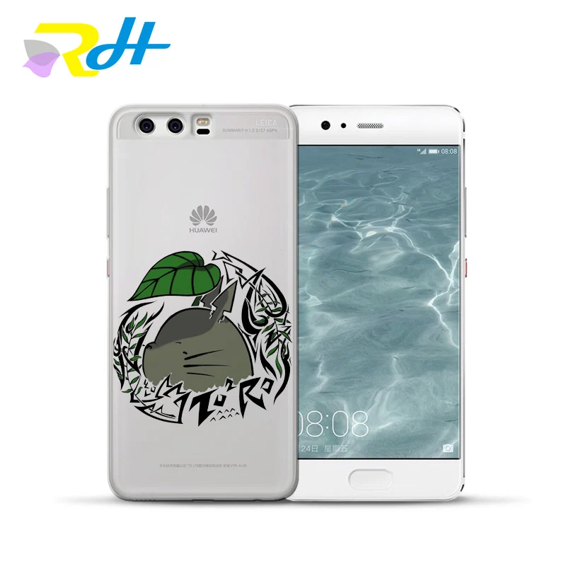 Для funda Huawei P20 lite чехол МИЛЫЙ Тоторо для P8 Coque Etui P Smart P9 P10 Lite Plus P30 Pro