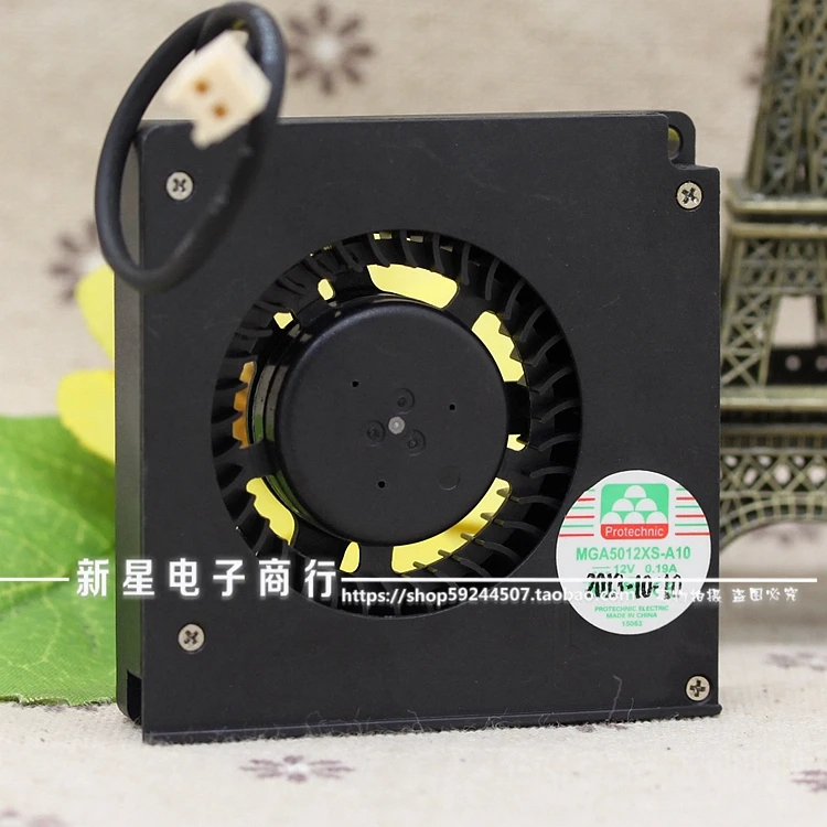Бесплатная Delivery.12V 0.19A 5.5 СМ MGA5012XS A10 бесшумный вентилятор вентилятор|fan fan|fan 12vfan 5cm |