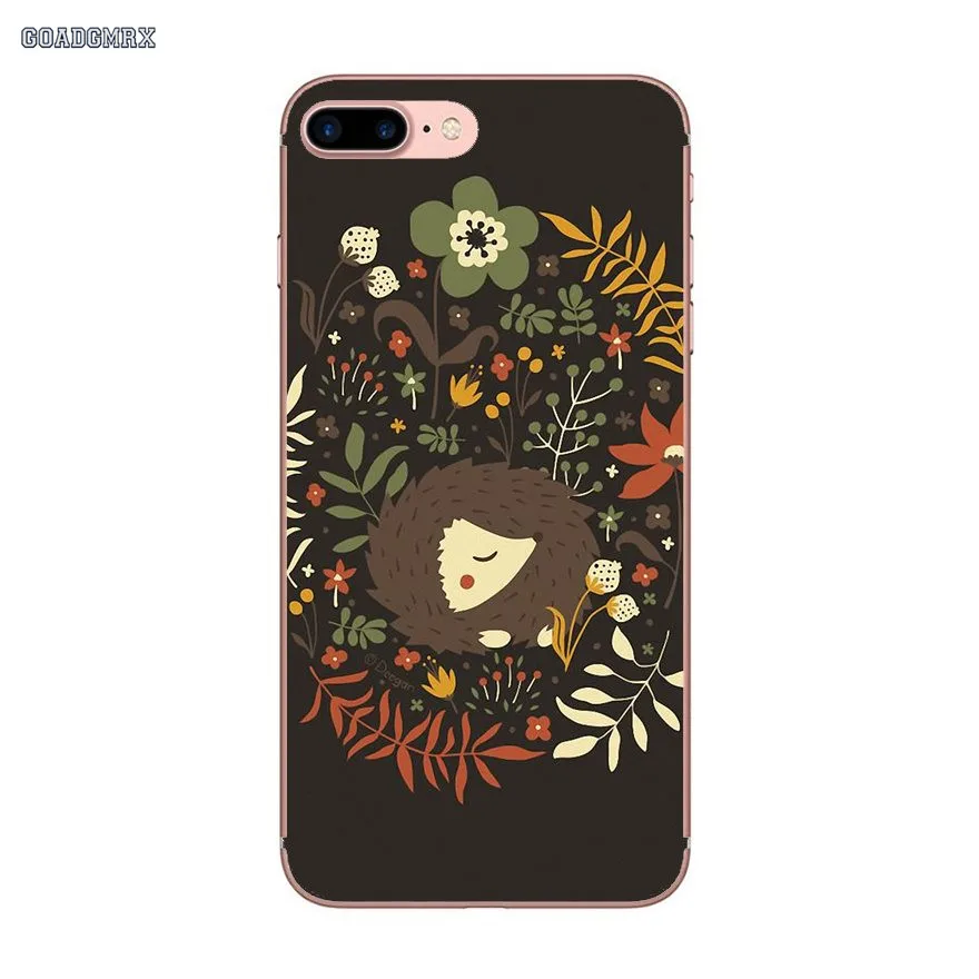 Силиконовый чехол для Samsung Galaxy S2 S3 S4 S5 Mini Alpha S6 S7 edge S8 S9 Plus J1 Grand Prime egehog Cute In Teacup