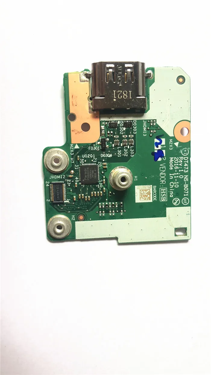 

New FOR Lenovo Thinkpad T460P T470P BT463 Notebook Power Button Board NS-A611