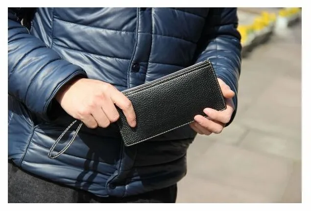 Модная сумка мужской бумажник маленький кошелек ручная мужские портативные