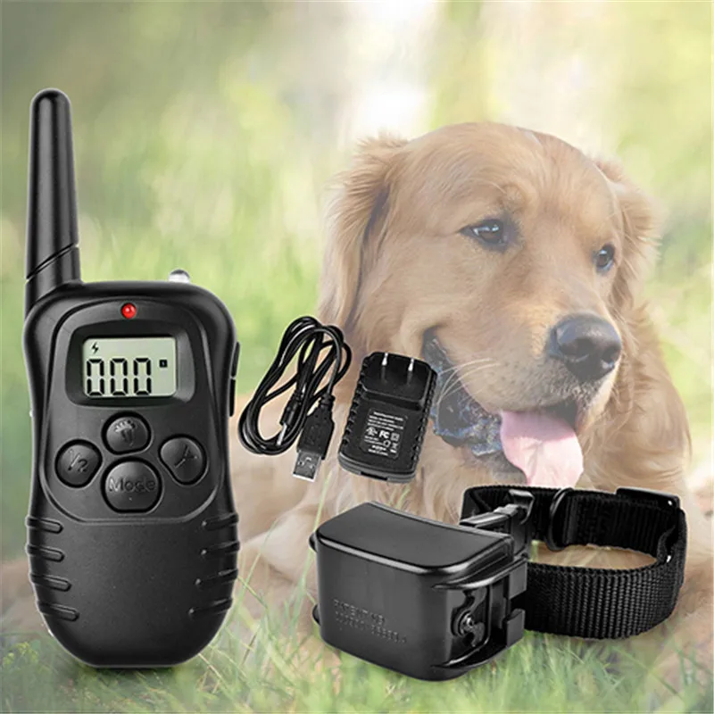 300 м ошейник для дрессировки собак с электрическим пультом дистанционного