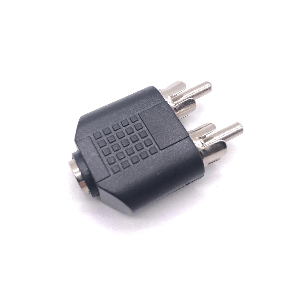 3 5 мм AUX Female to 2 RCA Male Audio Stereo Adapter Jack Plug Splitter коннектор для телефона MP3 PC ноутбук