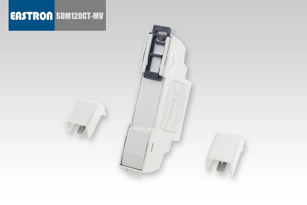 SDM120CT-MV+ ESCT-TU10 50A/0,1 V, 1 фаза 2 провода, 230 V, RS485 Modbus, измерения кВт-ч, кварх, U, I, P, Q, PF, Hz, dmd, счетчик энергии на din-рейке