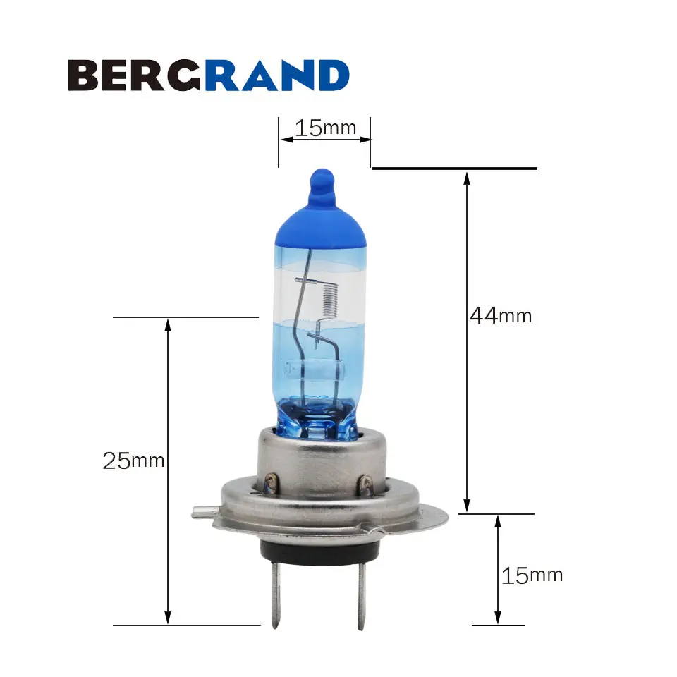 2 шт. 4200K H7 55W 12V Противотуманные фары галогенная лампа PX26d Xenon Super Vision Ultra 30% Plus