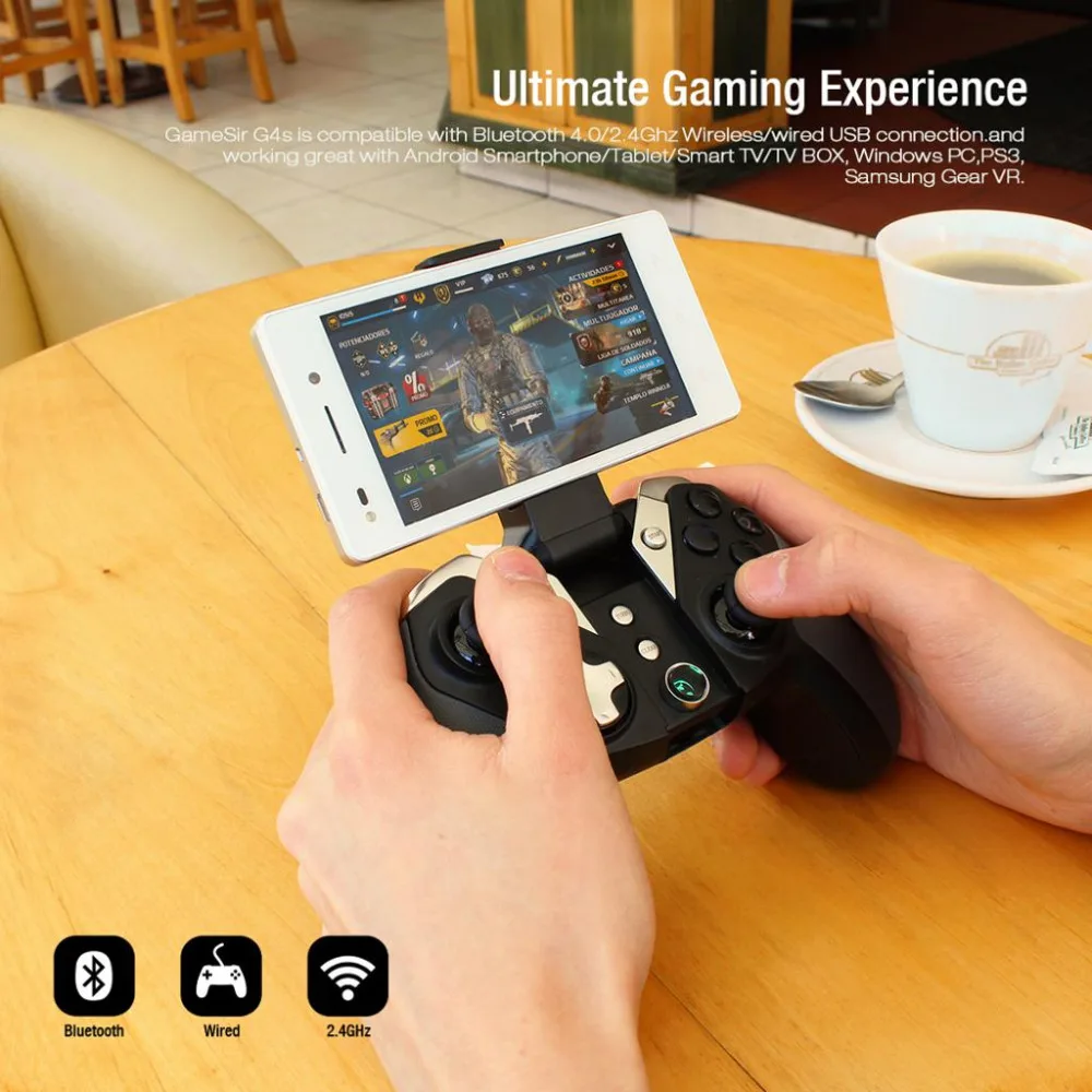 GameSir G4s Moba контроллер, правила выживания контроллер Bluetooth геймпад для Android телефон ТВ коробка планшет PS3 консоль джойстик