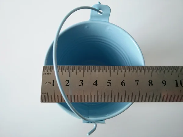 20 шт./лот D7.5 * H7.5CM синий цветочных горшков под заказ ведро коробка олова