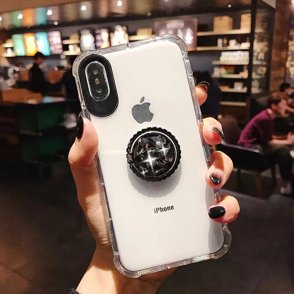 Прозрачный чехол Boucho из ТПУ для iphone XS MAX XR X 6 6s 7 8 plus защитный объектива мягкие