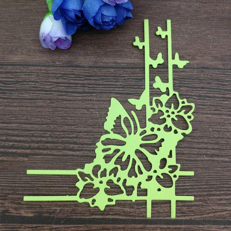 Бабочка фон металлическая прорезной трафарет для окраски Скрапбукинг фото альбом карта Тисненая Бумага для творчества DIY