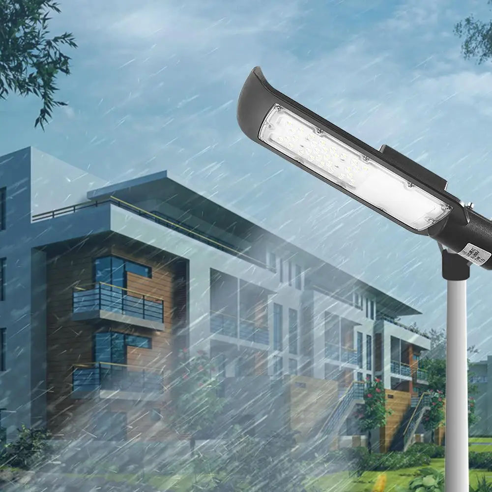 Kaigelin 85 265v белый светодиодный уличный фонарь с черным корпусом IP65 30W 50W