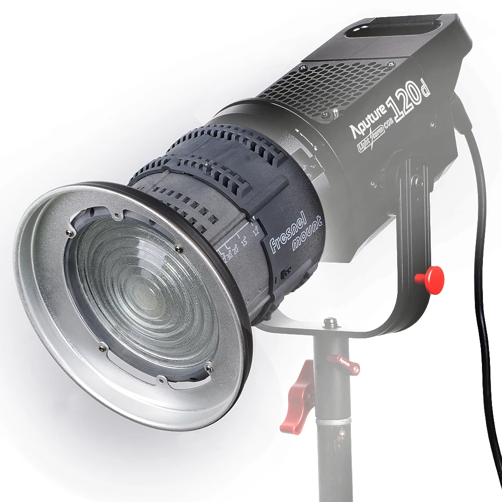 Aputure LED Video studio Light Kit LS C120d V mount kit & Fresnel Studio Photo lighting|Аксессуары для фотостудии| |