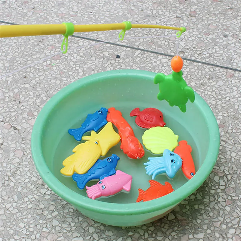 5 шт. Магнитные Плавающие Игрушки для рыбы уличные забавные рыболовные