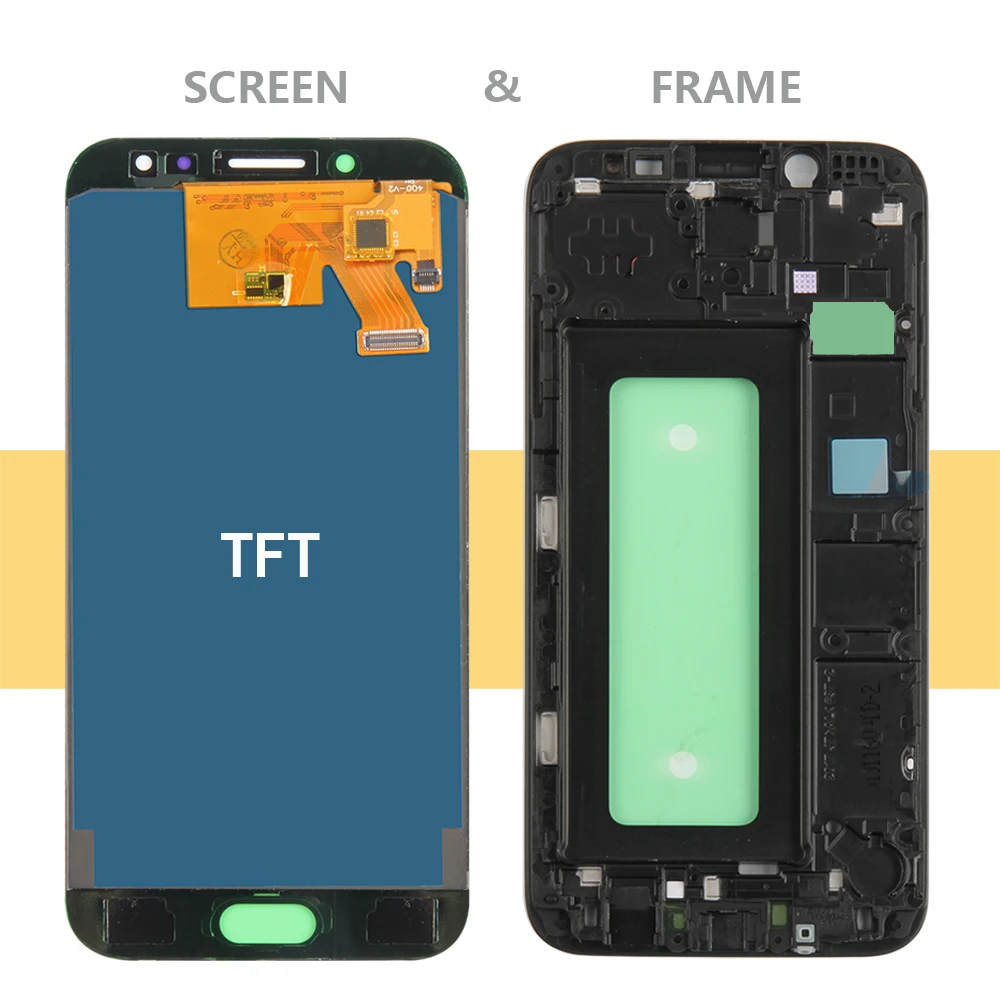 TFT экран для Samsung J530 ЖК дисплей GALAXY J530F SM сенсорный дигитайзер стеклянная рамка
