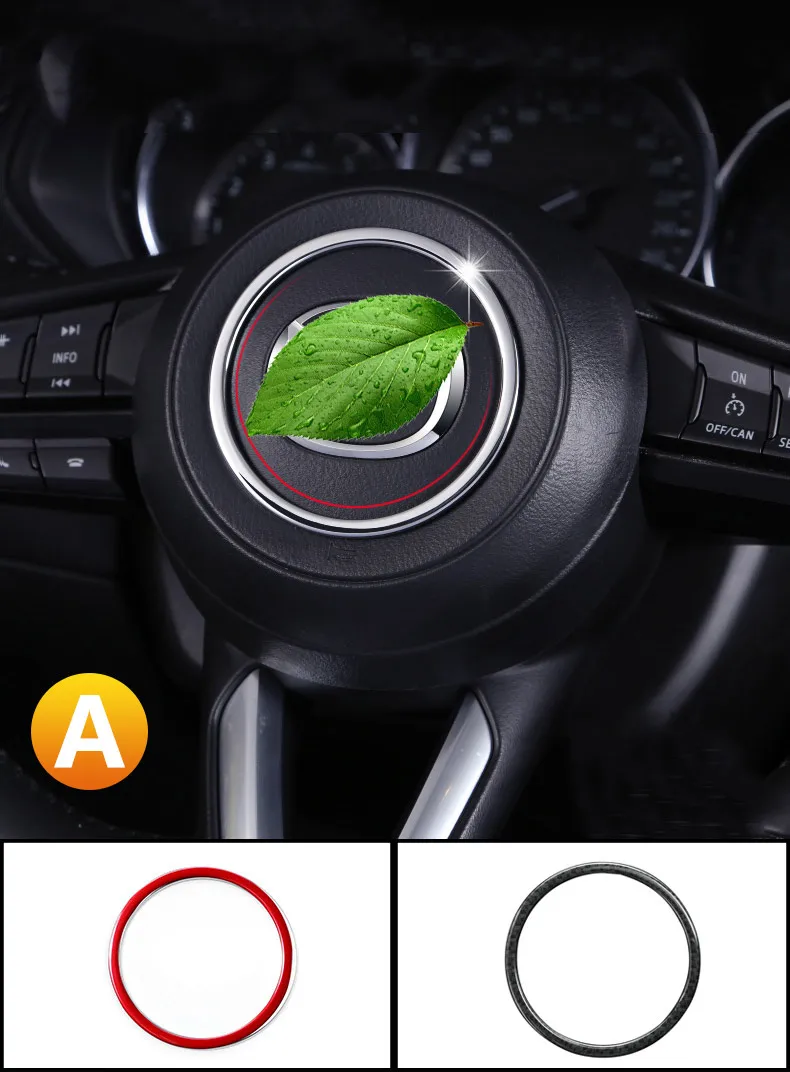 Автомобильная оплетка рулевого колеса отделкой круг, Цехин, Стикеры для Mazda 2 3 6 Demio CX3 CX-3 CX-5 CX5 CX7 CX9 Axela ATENZA