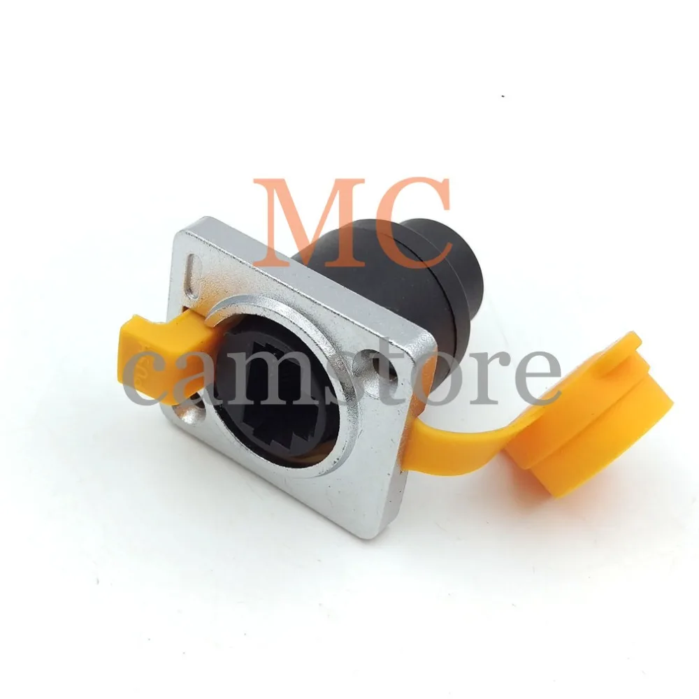 Водонепроницаемые разъемы RJ45 гнездовые разъем Ethernet IP65 Панельное крепление |