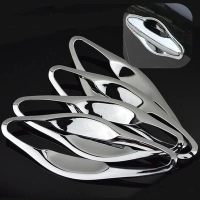Для Hyundai IX35 Tucson 2009 2010 2011 2012 2013 2014 новая хромированная Автомобильная дверная ручка