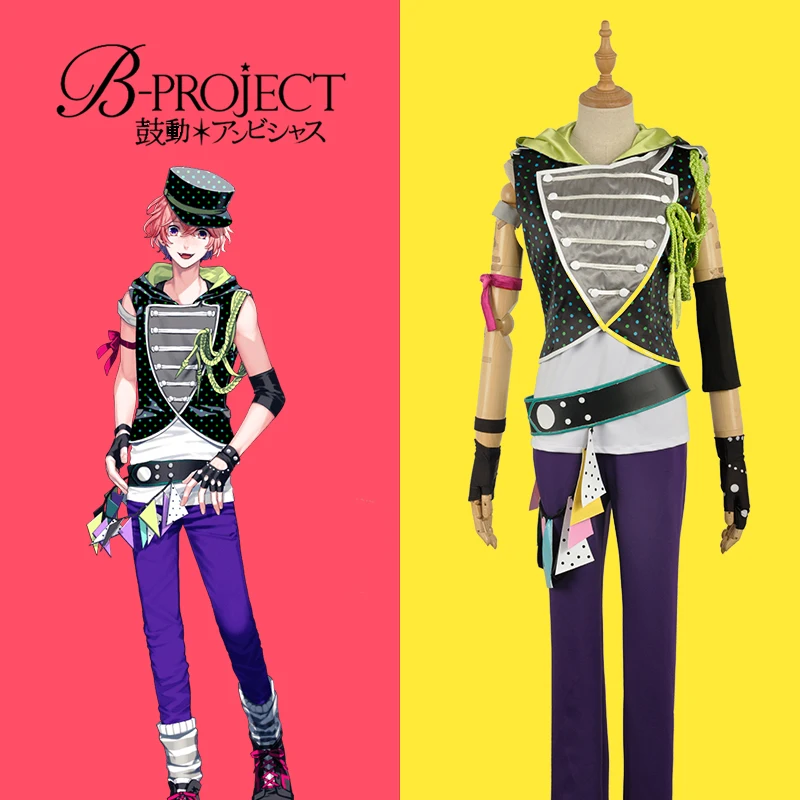 Игра Virtual Idol Group B project THRIVE Ashu Yuuta костюм для сцены косплея одежда на Хэллоуин наряд