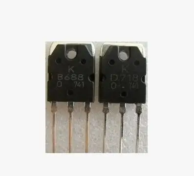 2 пары транзисторов 2SD718 2SB688 (2 x D718 + 2 x B688), лучшее качество