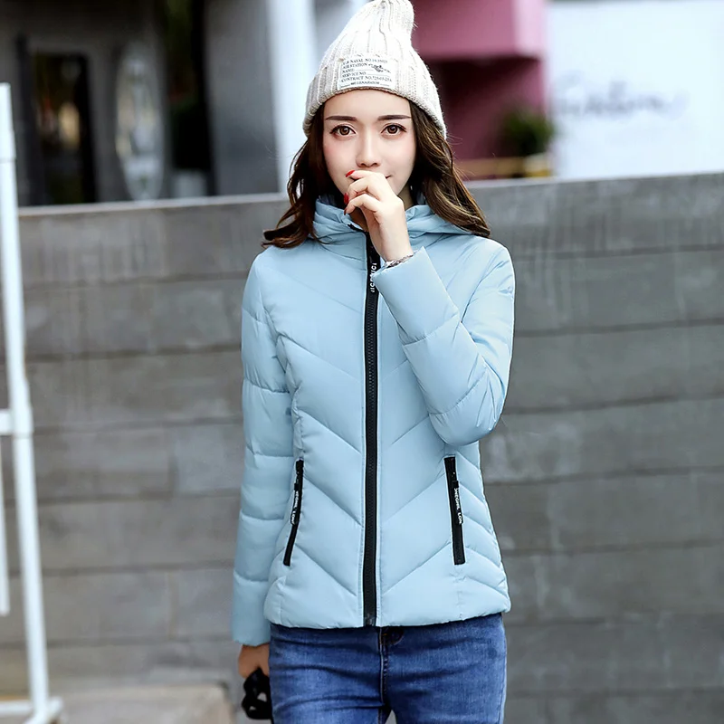 SaHezeng 2017 Women Parkas Cotton-Padded Jacket Short Thick Winter Coat Woman Slim Female Outerwear Parka Plus Size WP9 | Женская одежда