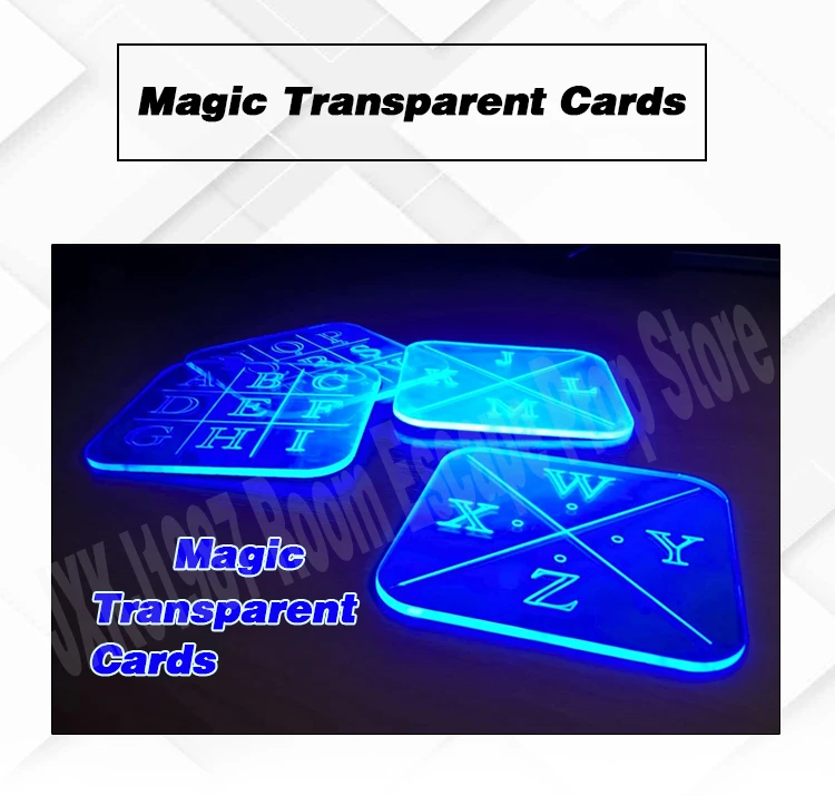 В реальной жизни комната побега реквизит Волшебная прозрачная карта найти четыре прозрачные карты и собрать карты, чтобы получить некоторые игровые подсказки