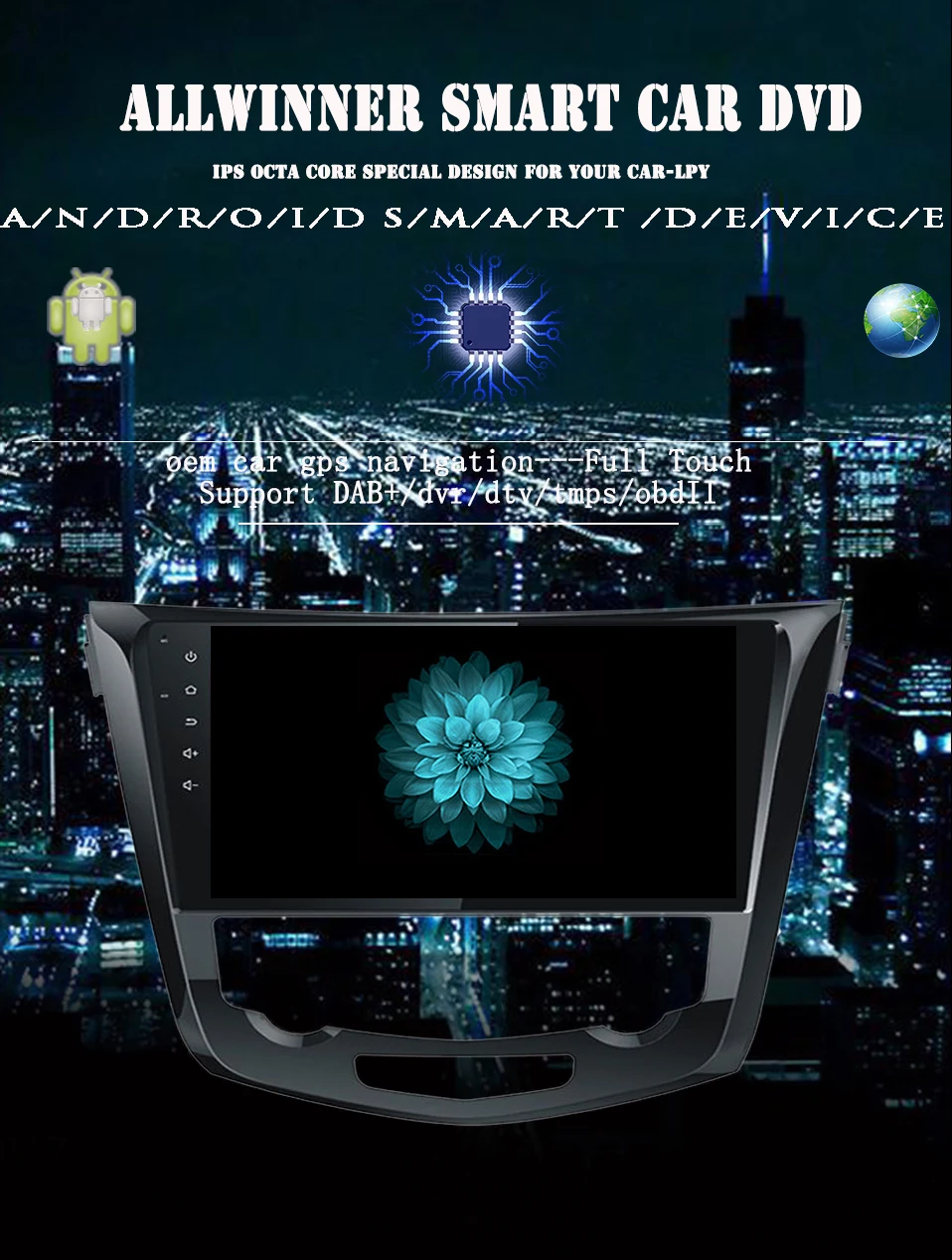 10," 8 ядерный Android 10,0 автомобильный dvd-плеер gps навигация для Nissan X-TRAIL Qashqai Dualis Rouge 2013