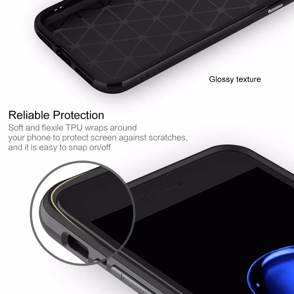 ROCK мобильный телефон чехол для iPhone7 7 plus с защитой от падения телефона Серии Vision