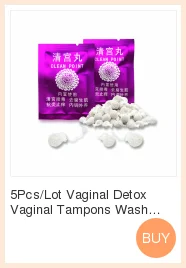 5Pcs/Lot Vaginal Detox Vaginal Tampons Wash Vagina Balls Womb Detox Womb Uterus Healing Feminine Hygiene Products