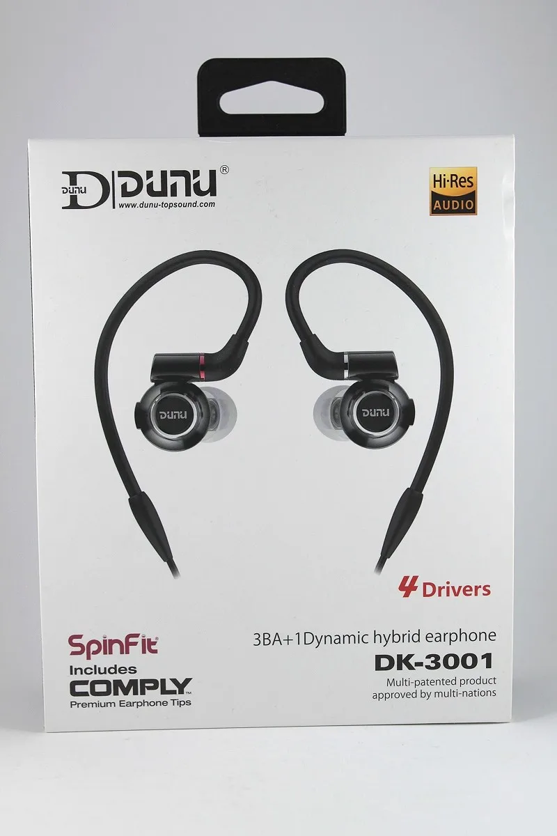Новинка DUNU DK 3001 настоящий высококачественный звук Hi Res 3 BA + 1 динамические
