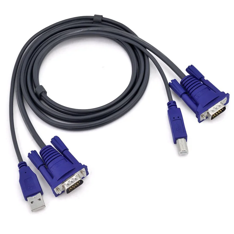 -  , 4, 6 , 1, 5 , USB KVM, 15- , VGA   USB 2, 0 Type-A-B, 4Pin