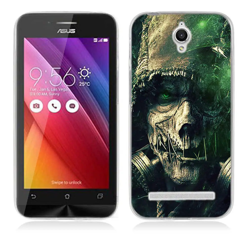 Для Asus Zenfone Go ZC451TG чехол/ASUS Z00SD задняя крышка 4,5 Силиконовые Мягкие Чехлы для телефона Для Zenfone Go ZC451TG ZC ZC451 451 451TG TG