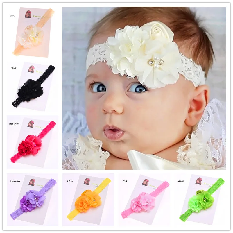 1 шт. потертая шикарная повязка на голову цветочная розетка головные повязки