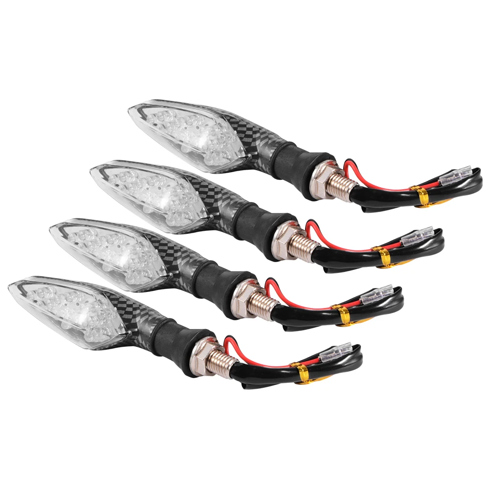 4x16 СВЕТОДИОДНЫХ Универсальный Мотоциклов Мотоцикл Янтарный Поворотов Световой