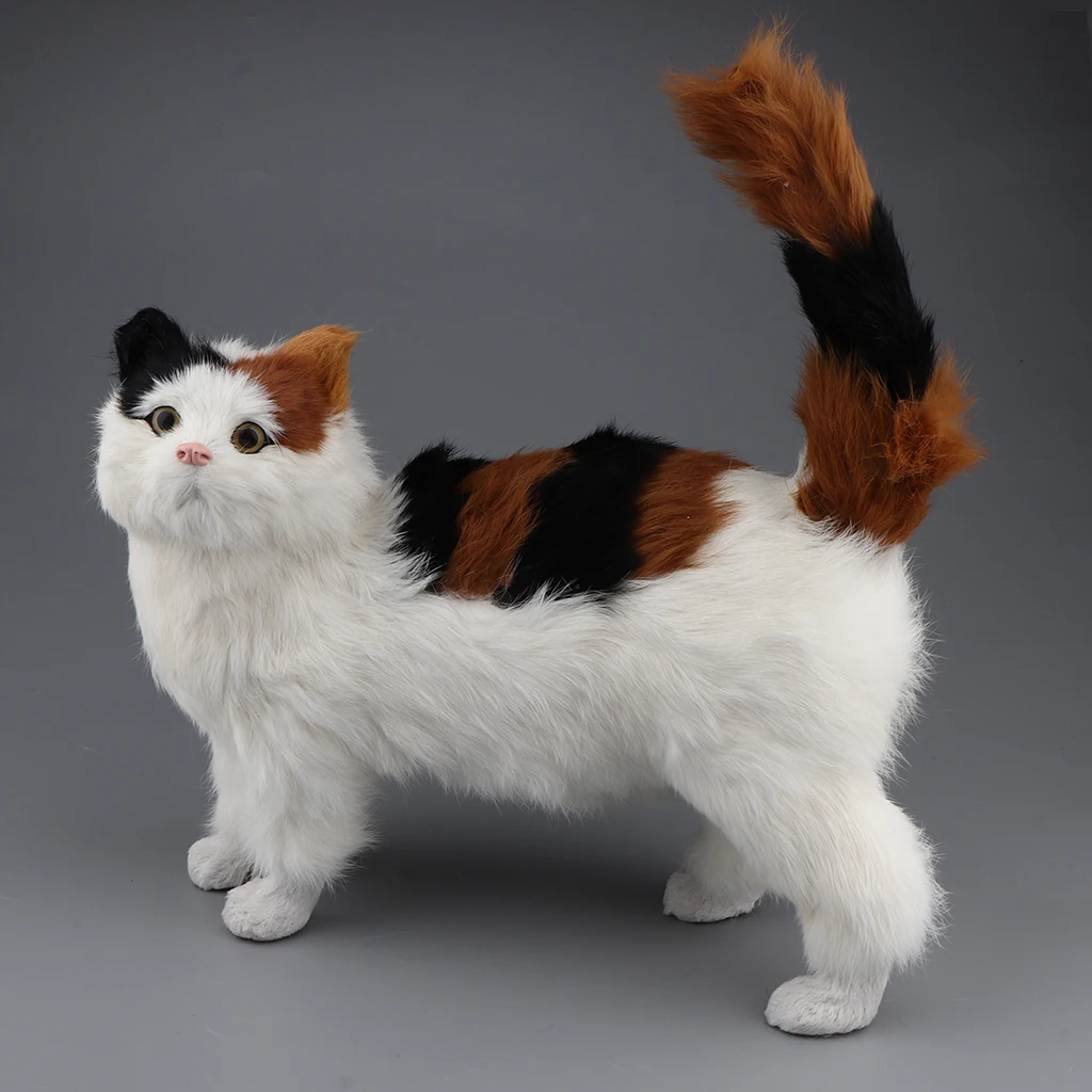 Прелестная мягкая плюшевая игрушка котенка для детей подарок украшение