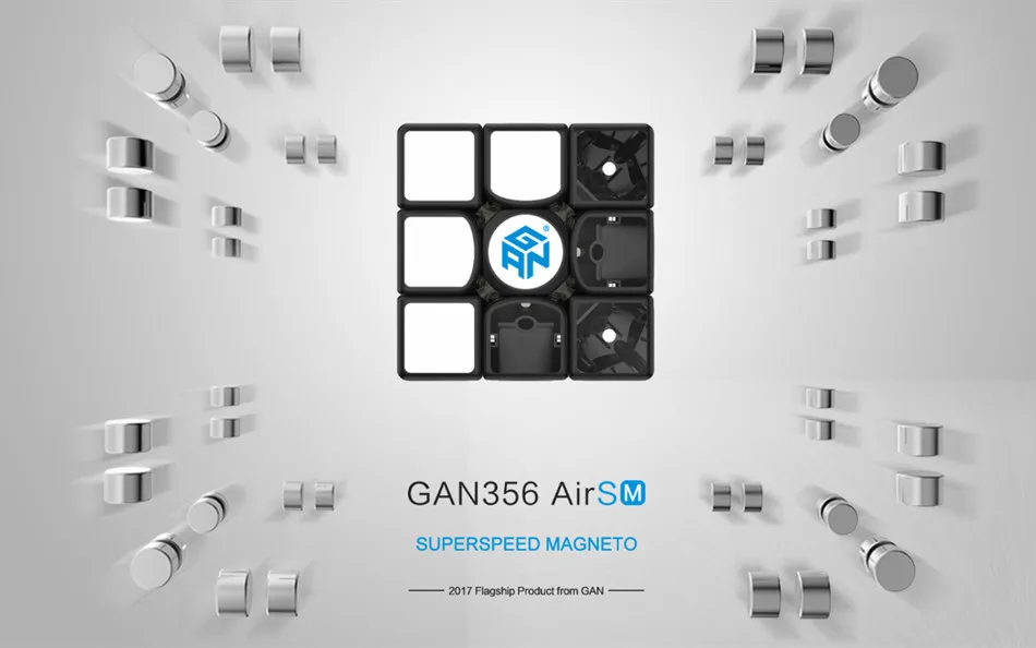 GAN356 воздушный SM 3x3x3 Магнитный куб Profissional 2x2 GAN249 V2M магниты быстрые магические кубики Cubo Magico, головоломка, куб, игрушки для детей