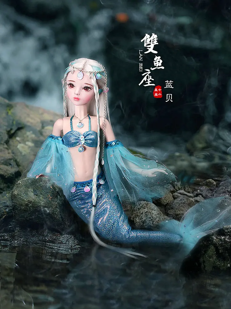 1/3 Bjd кукла 12 созвездий куклы ручной работы Зодиак 23 шарнир SD Русалочка Куклы Игрушки для девочек для детей подарок на день рождения