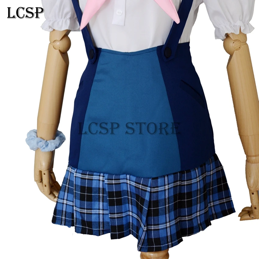 Lcsp LoveLive! Ядзава Нико Косплэй костюм японского аниме Love Live затаенных темно-форма костюм одежда