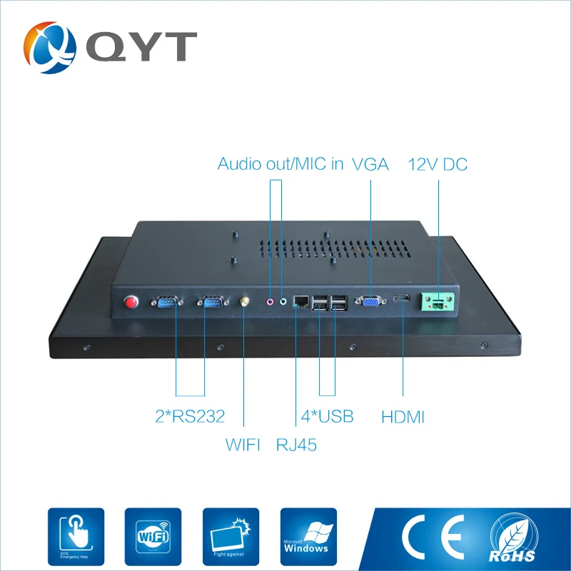 

19" All in one pc Intel core i5 1.8GHz 4USB/RS232 indusrial panel pc Resistive touch screen Resolution 1280x1024