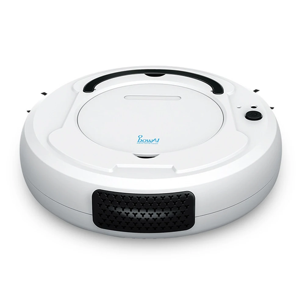 White 1800Pa мощный умный пылесос, подметальный робот, зарядка через usb, 3 режима, уборочная машина с низким уровнем шума, техника для уборки, домашний пылесборник - Цвет: White