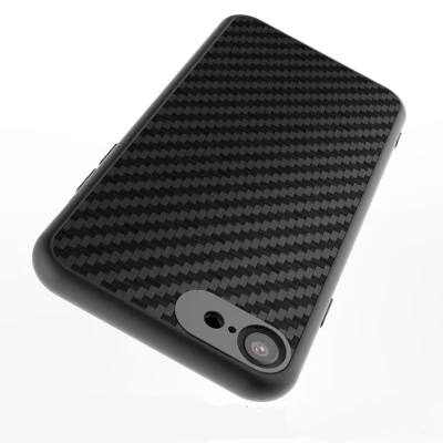 i8 Matte Black Ультра тонкий чехол из настоящего углеродного волокна для iPhone 6 7 8 X Чехол чехол s - Цвет: i8 Matte Black