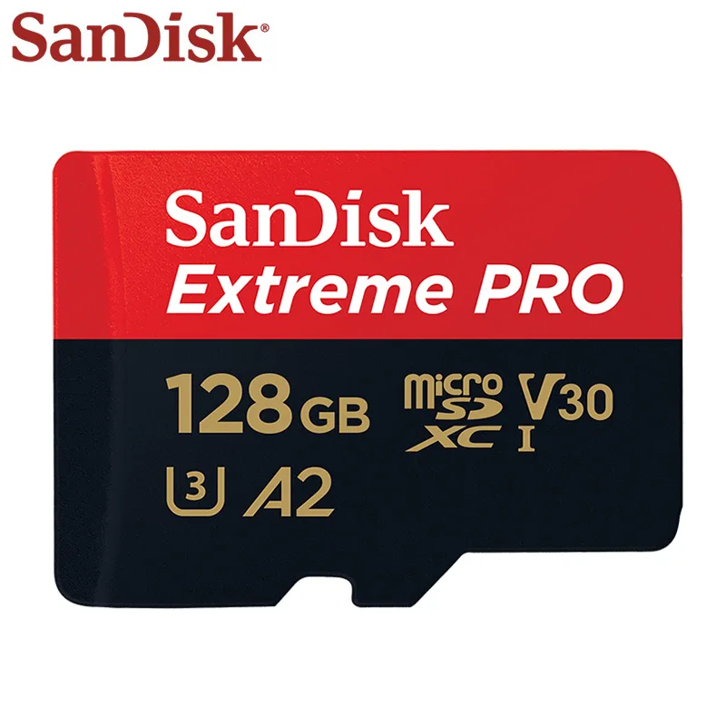 Купите 5 и получите 1 бесплатно 100% Оригинал Sandisk карта памяти TF 64 ГБ 128 A2 V30 Micro SD