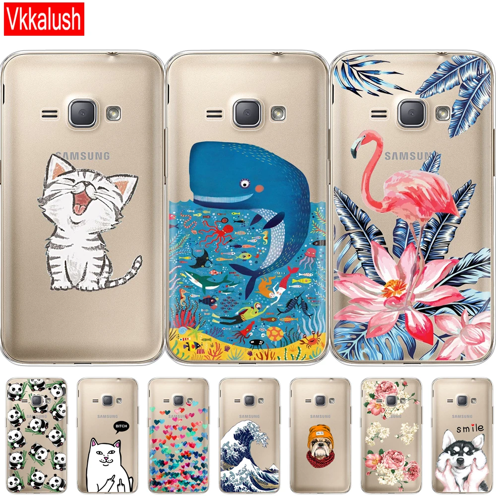 Чехол для samsung Galaxy J1 J120 J120F SM-J120F мягкая Задняя накладка чехла из ТПУ для samsung Galaxy J1 360 полный защитный чехол с принтом