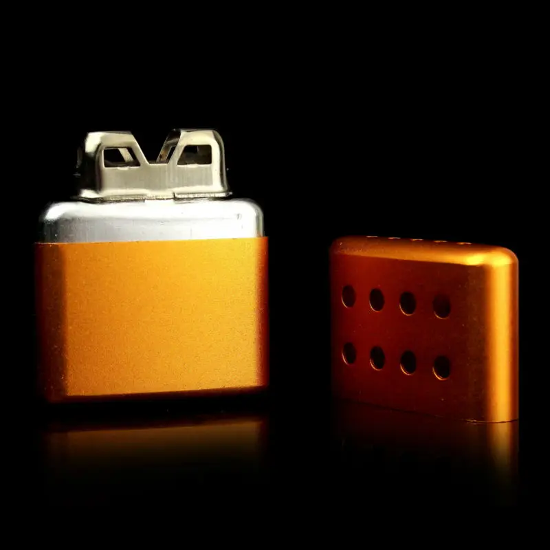 FIREDOG открытый Лидер продаж Новая мода небольшой портативный многоразовые металлические алюминиевые карманные перчатки грелка для рук разные цвета