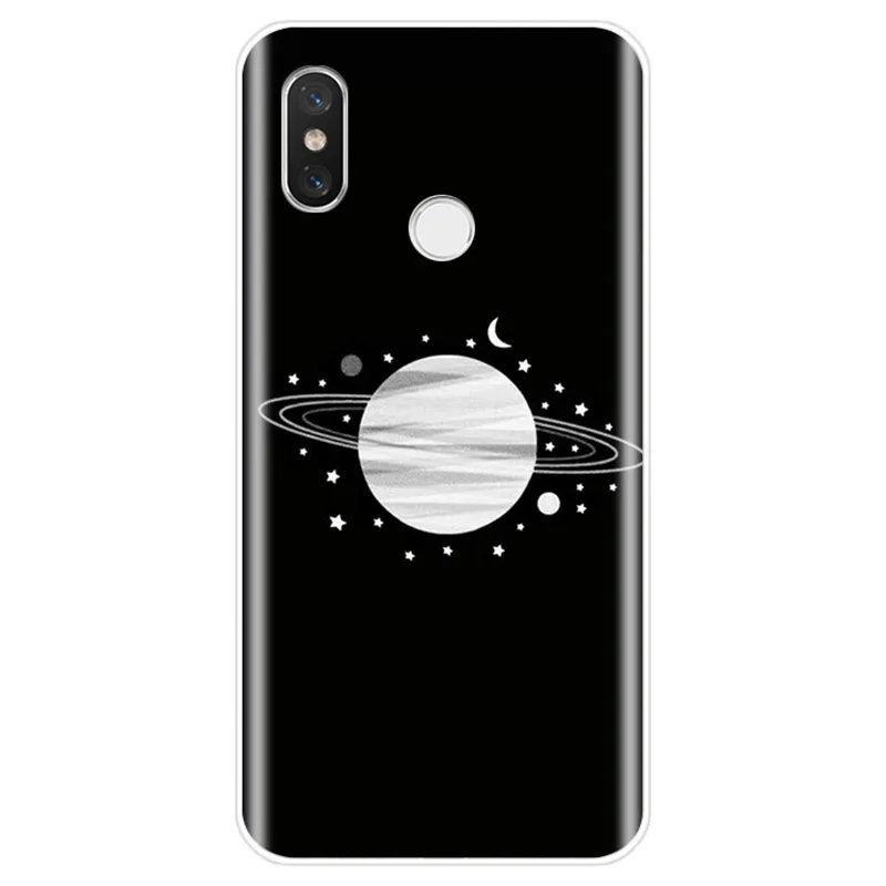 Чехол для телефона из ТПУ с космосом любовью луной астронавтом котом чехол xiaomi 4 4S